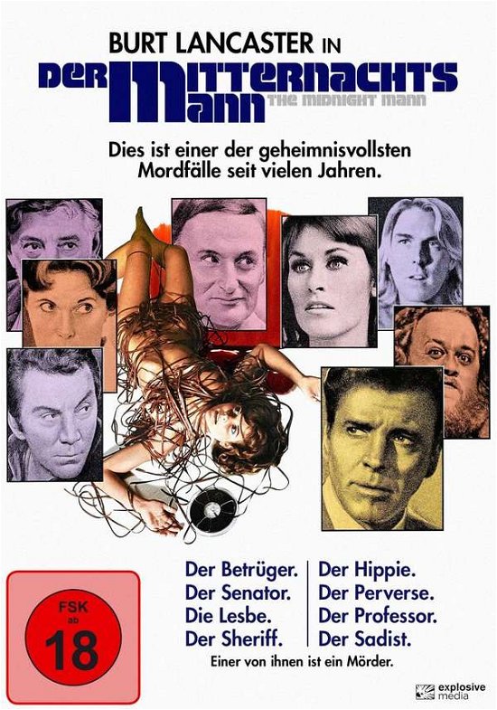 Der Mitternachtsmann (the Midnight Man) (dvd) - Movie - Film - Koch Media - 4020628732110 - 28 november 2019
