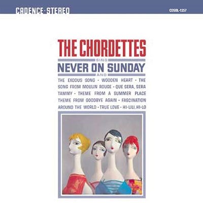 Cover for Chordettes · Never On Sunday (CD) [Limited edition] (2018)