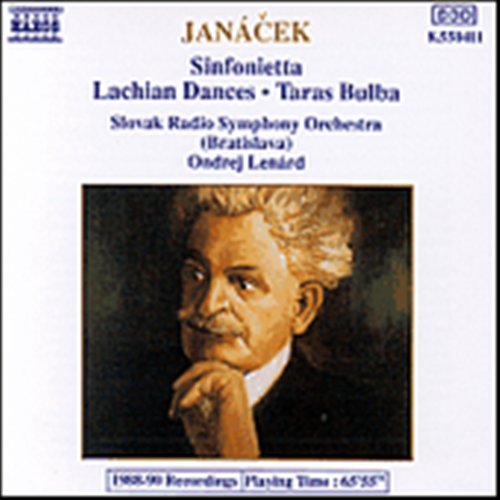 Cover for Lenard,ondrej / Slp · JANACEK: Lachian Dances etc. (CD) (1991)