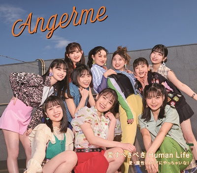 Cover for Angerme · Ai Mashou / Hade Ni Yacchai Na! / Aisubeki Beki Human Life (CD) [Japan Import edition] (2022)