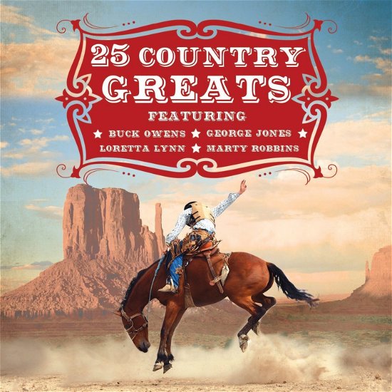 Cover for 25 Country Greats (CD)