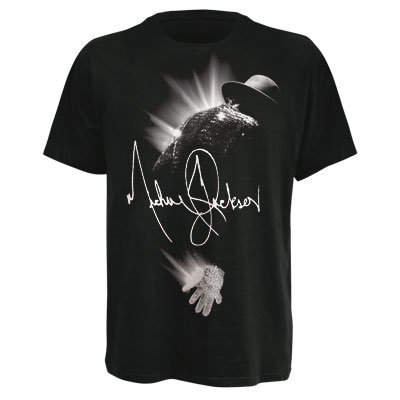 Flare,T-Shirt,Größe l,Schwarz - Michael Jackson - Merchandise - BravadoÂ  - 5023209214110 - 26 oktober 2009