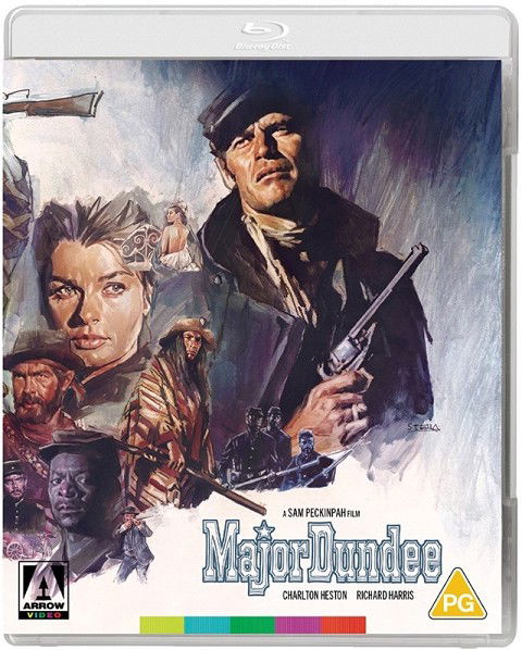 Cover for Major Dundee BD · Major Dundee (Blu-ray) (2022)