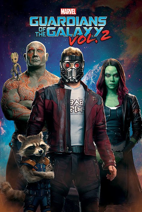 Cover for Guardians Of The Galaxy 2 · Guardians Of The Galaxy 2 - Characters In Space (Poster Maxi 61X91,5 Cm) (MERCH)