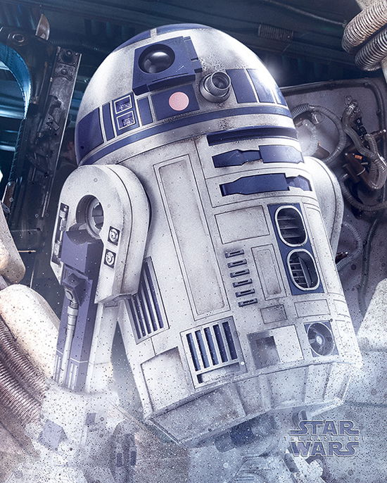 Cover for Star Wars: Pyramid · The Last Jedi - R2-D2 Droid (Poster Mini 40x50 Cm) (MERCH)