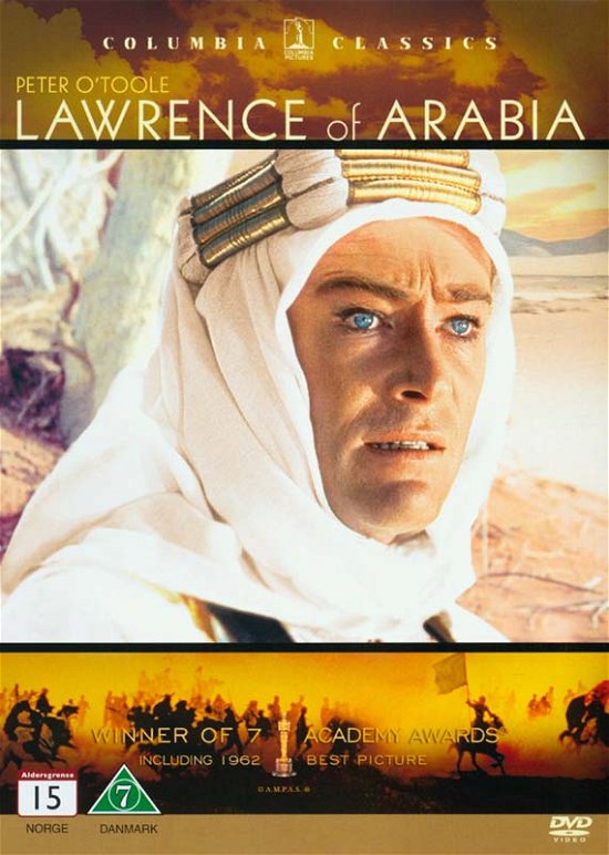 Cover for Lawrence Of Arabia (DVD) (2012)
