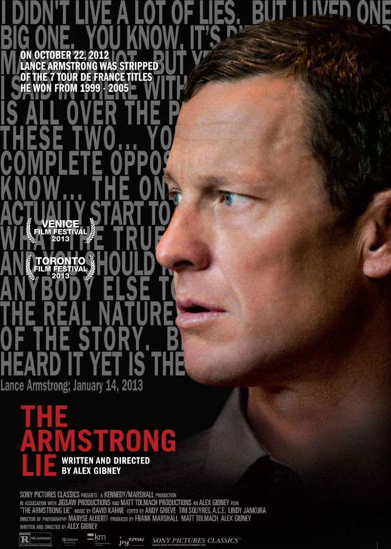 Cover for The Armstrong Lie (DVD) (2014)