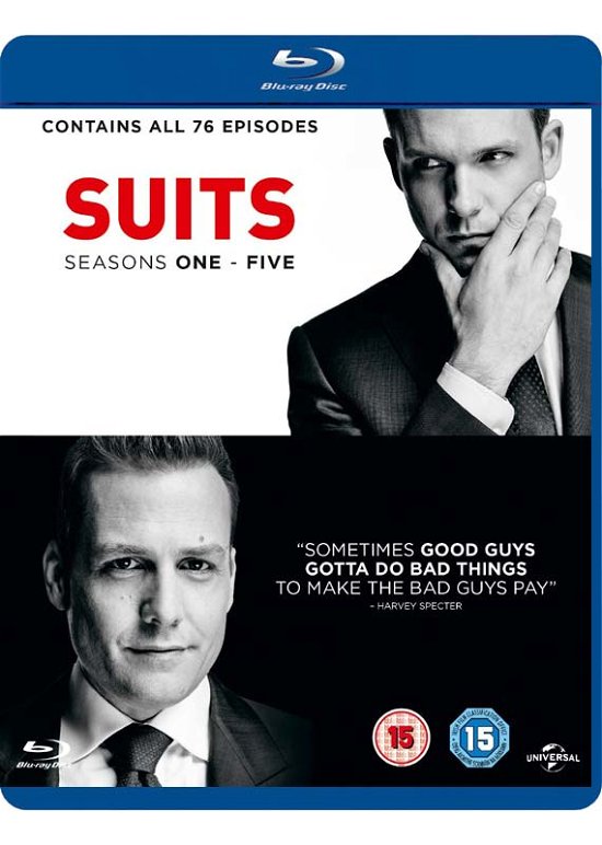 Suits Seasons 1 to 5 - . - Filmes - Universal Pictures - 5053083071110 - 6 de junho de 2016