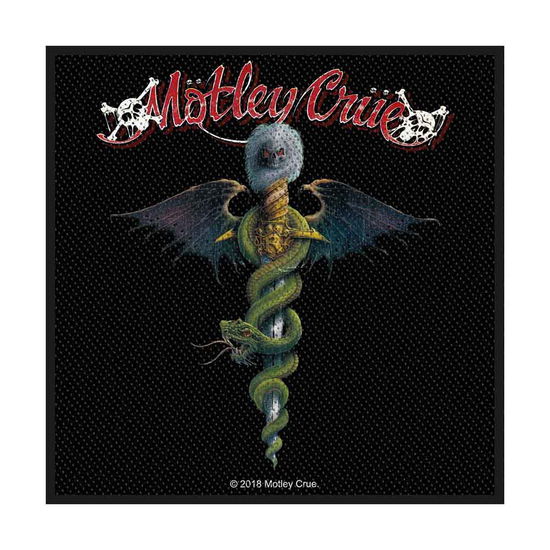 Motley Crue Standard Woven Patch: Dr Feelgood - Mötley Crüe - Merchandise - PHD - 5055339790110 - August 19, 2019