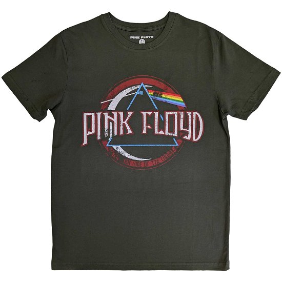 Cover for Pink Floyd · Pink Floyd Unisex T-Shirt: Vintage Dark Side of the Moon Seal (T-shirt) [size S]
