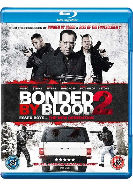 Cover for Bonded By Blood 2 The New Generation · Bonded By Blood 2 - Essex Boys - The Next Generation (Blu-ray) (2017)