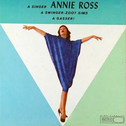 Cover for Annie Ross featuring Zoot Sims · A Gasser (LP) [Pure Pleasure edition] (2019)