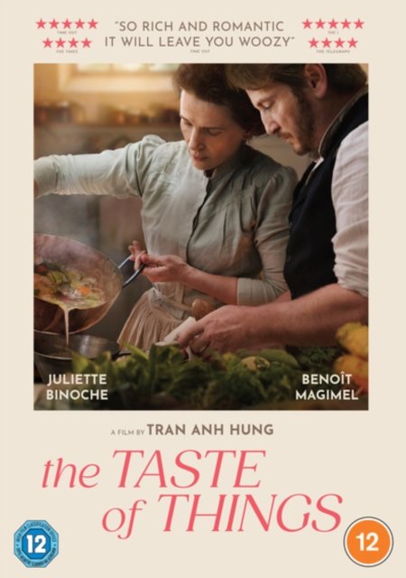The Taste Of Things - The Taste of Things DVD - Elokuva - Picture House - 5060952892110 - maanantai 15. huhtikuuta 2024