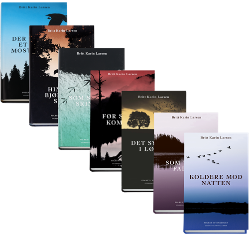 Cover for Britt Karin Larsen · Folkene i Finnskogen pakke (Bound Book) [1er édition] (2021)