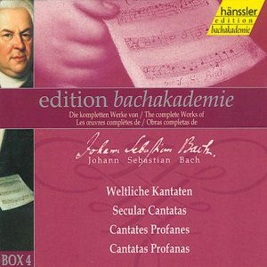 JS Bach: Secular Cantatas - Sampson / Bach Collegium Japan / Suzuki - Música - BIS - 7318590014110 - 1 de noviembre de 2004