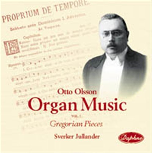 Cover for Sverker Jullander · Organ Music, Vol. 1 Gregorian Pieces (CD) (2021)