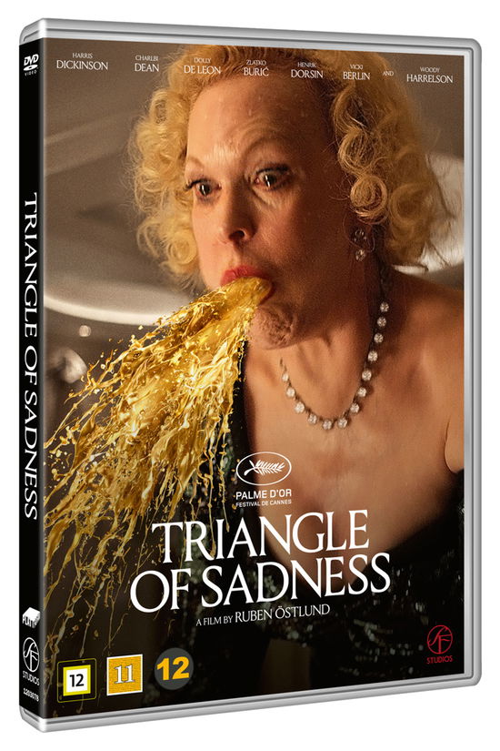 Cover for Triangle of Sadness (DVD) (2023)