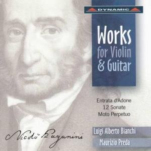 Works for Violin & Guitar - Paganini / Bianchi / Preda - Musikk - DYNAMIC - 8007144604110 - 29. juni 2004