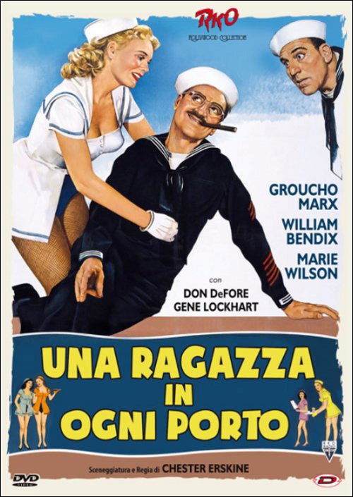 Cover for Ragazza in Ogni Porto (Una) (DVD) (2015)