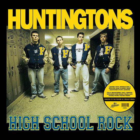 Cover for Huntingtons · High School Rock (LP) (2021)