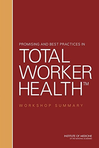 Cover for Institute of Medicine · Promising and Best Practices in Total Worker Health: Workshop Summary (Paperback Book) (2015)