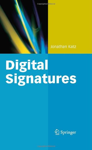 Cover for Jonathan Katz · Digital Signatures (Gebundenes Buch) [1st ed. 2010 edition] (2010)