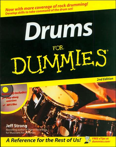 Cover for Jeff Strong · Drums For Dummies (Paperback Book) [2nd edition] (2006)