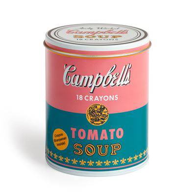 Cover for Andy Warhol · Andy Warhol Soup Can Crayons and Sharpener (Book) (2023)