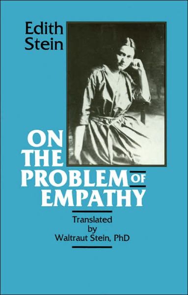 Cover for Edith Stein · On the problem of empathy (Bok) [3rd rev. edition] (1989)