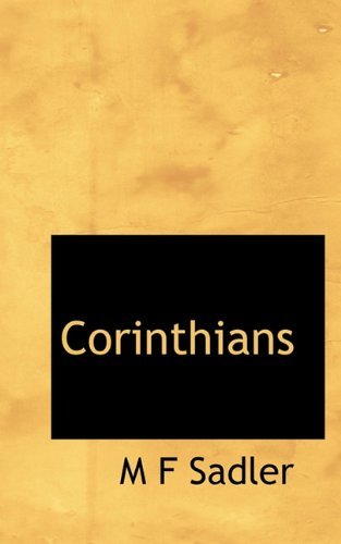 Cover for M F Sadler · Corinthians (Paperback Book) (2009)