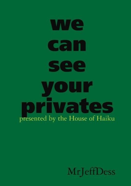 Cover for Jeff Dess · We Can See Your Privates (Book) (2011)