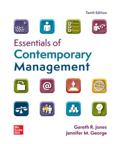 Essentials of Contemporary Management ISE - Gareth Jones - Books - McGraw-Hill Education - 9781266272110 - March 17, 2023