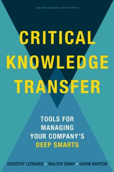 Cover for Dorothy Leonard-Barton · Critical Knowledge Transfer: Tools for Managing Your Company's Deep Smarts (Hardcover Book) (2014)