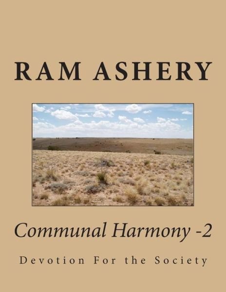Cover for Ram Ashery · Communal Harmony -2: Devotion for the Society (Taschenbuch) (2013)