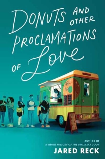 Cover for Jared Reck · Donuts and Other Proclamations of Love (Hardcover Book) (2021)