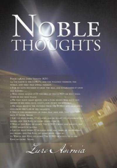 Cover for Zure Asimia · Noble Thoughts (Gebundenes Buch) (2017)
