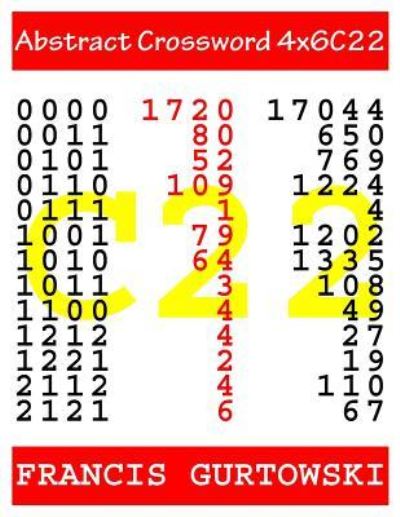 Cover for Mr Francis Gurtowski · Abstract Crossword 4x6C22 (Taschenbuch) (2017)