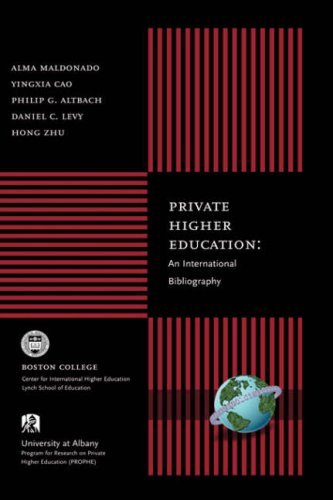 Private Higher Education: an International Bibliography (Hc) (Publication Series / Center for International Higher Educati) - Philip G. Altbach - Bøker - Information Age Publishing - 9781593112110 - 5. september 2000