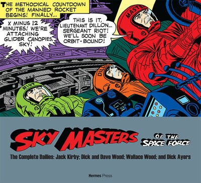 Cover for Jack Kirby · Sky Masters of the Space Force: the Complete Dailies 1958-1961 (Paperback Book) (2020)