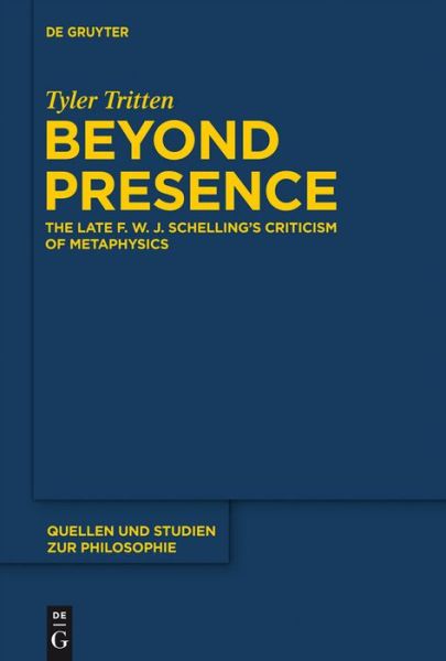 Cover for Tyler Tritten · Beyond presence (Bog) (2012)