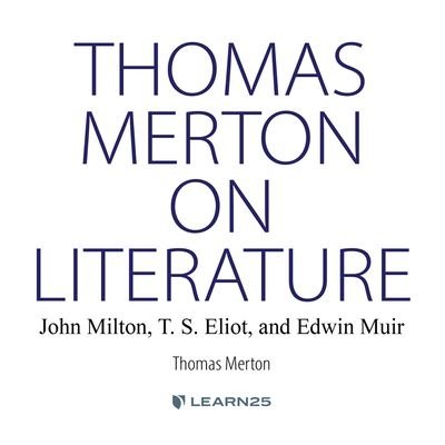 Cover for Thomas Merton · Thomas Merton on Literature : (CD) (2022)