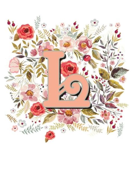 Cover for Terri Jones · L Monogram Letter Floral Wreath Notebook (Paperback Book) (2018)