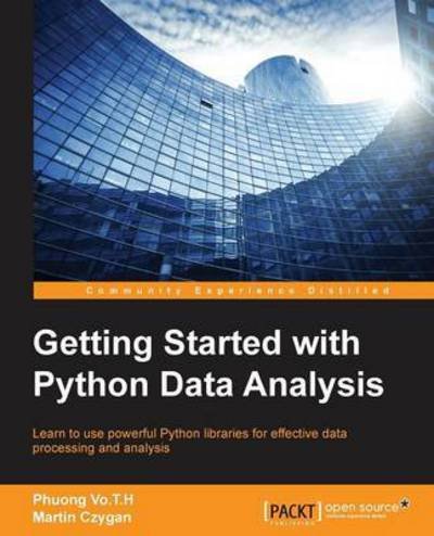 Cover for Phuong Vo.T.H · Getting Started with Python Data Analysis (Paperback Book) (2015)