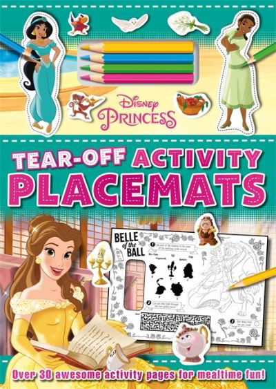 Cover for Walt Disney · Disney Princess: Tear-Off Activity Placemats - With Games, Puzzles, Colouring, and more! (Paperback Bog) (2023)