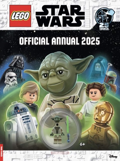 Cover for Lego® · LEGO® Star Wars™: Official Annual 2025 (with Yoda minifigure and lightsaber) - LEGO® Annual (Gebundenes Buch) (2024)