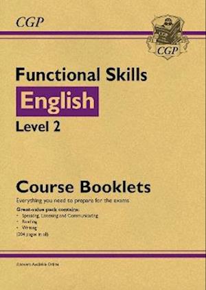 New Functional Skills English Level 2 - Course Booklets Pack (with Online Edition & Audio) - CGP Functional Skills - CGP Books - Andet - Coordination Group Publications Ltd (CGP - 9781837742110 - 21. juli 2025