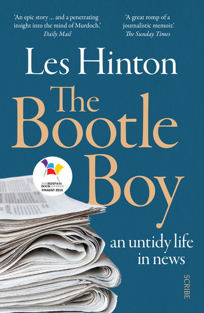 Cover for Les Hinton · The Bootle Boy: an untidy life in news (Paperback Book) (2019)