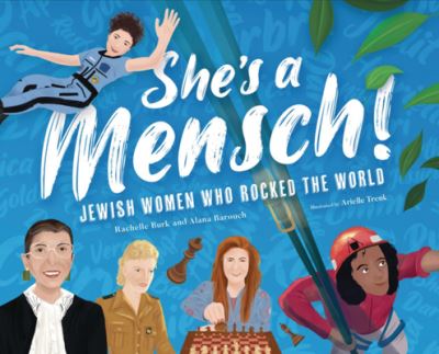 Cover for Rachelle Burk · She's a Mensch (Book) (2023)