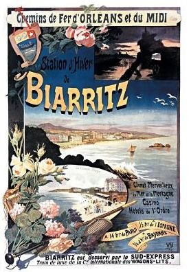 Carnet Ligne, Biarritz Station D'hiver - Fraipont-g - Books - Hachette Livre - Bnf - 9782016139110 - March 1, 2016