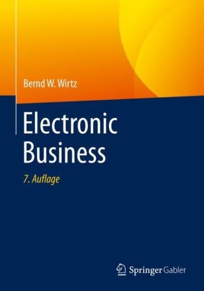 Cover for Wirtz · Electronic Business (Book) (2020)